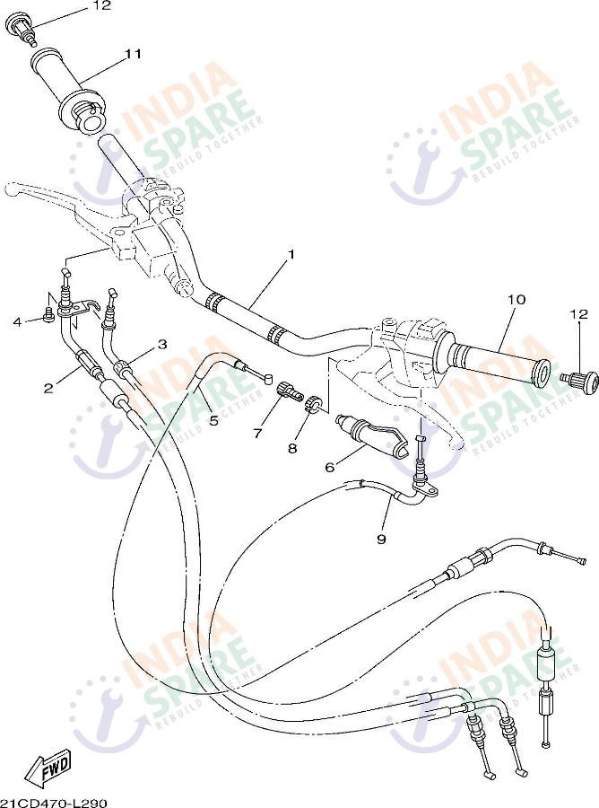STEERING HANDLE & CABLE